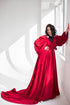 Red wedding cape